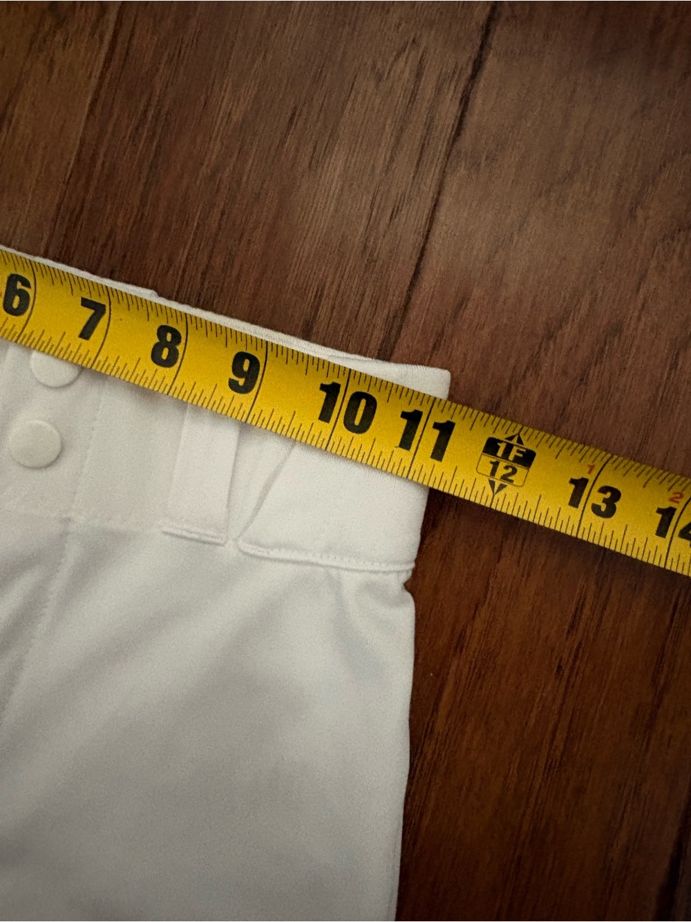 Youth Small Dirty Mids White Baseball Pants - Picture 3 of 5